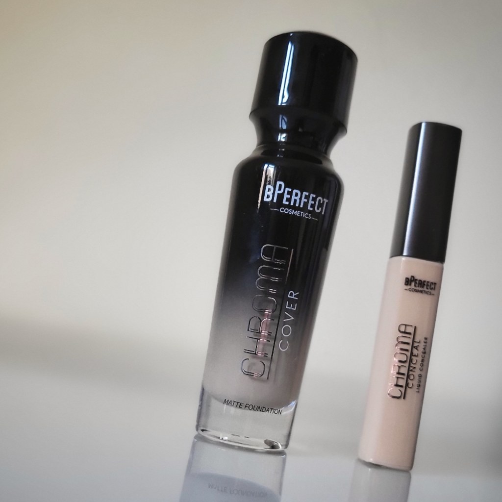 BPerfect Cosmetics new Chroma Cover foundation & Chroma Conceal: My First Impressions